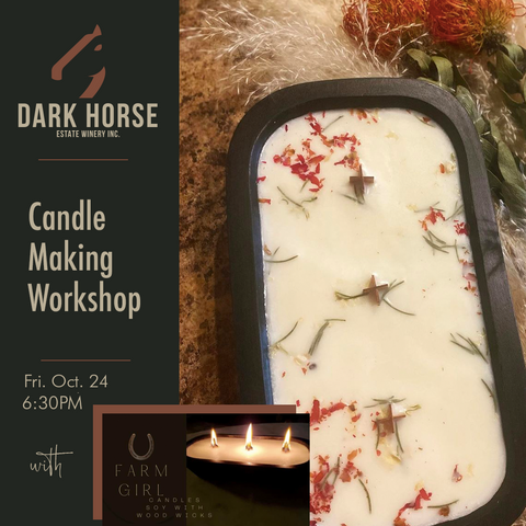 Candle & Wine Workshop (October)