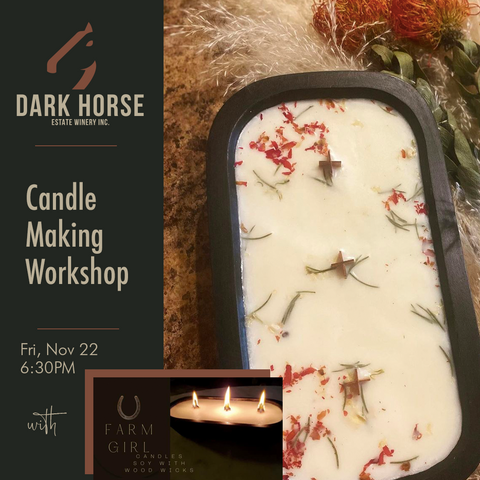 Candle & Wine Workshop - November 22