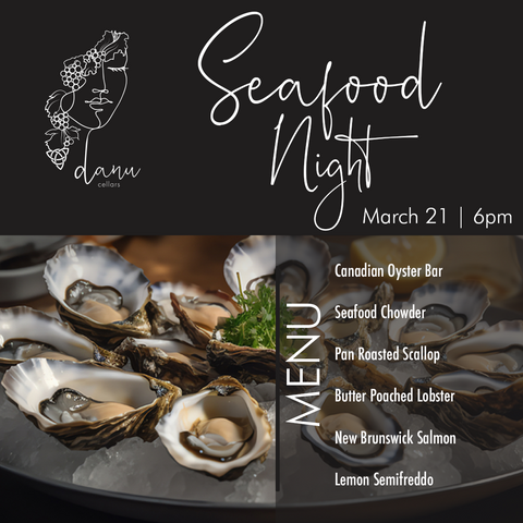 Seafood Night at Danu Cellars