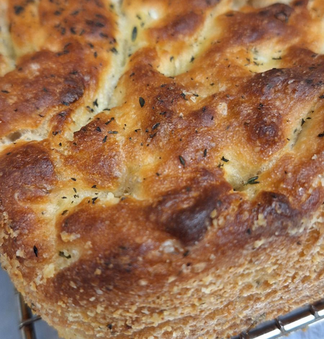 Rosemary & Roasted Garlic Focaccia